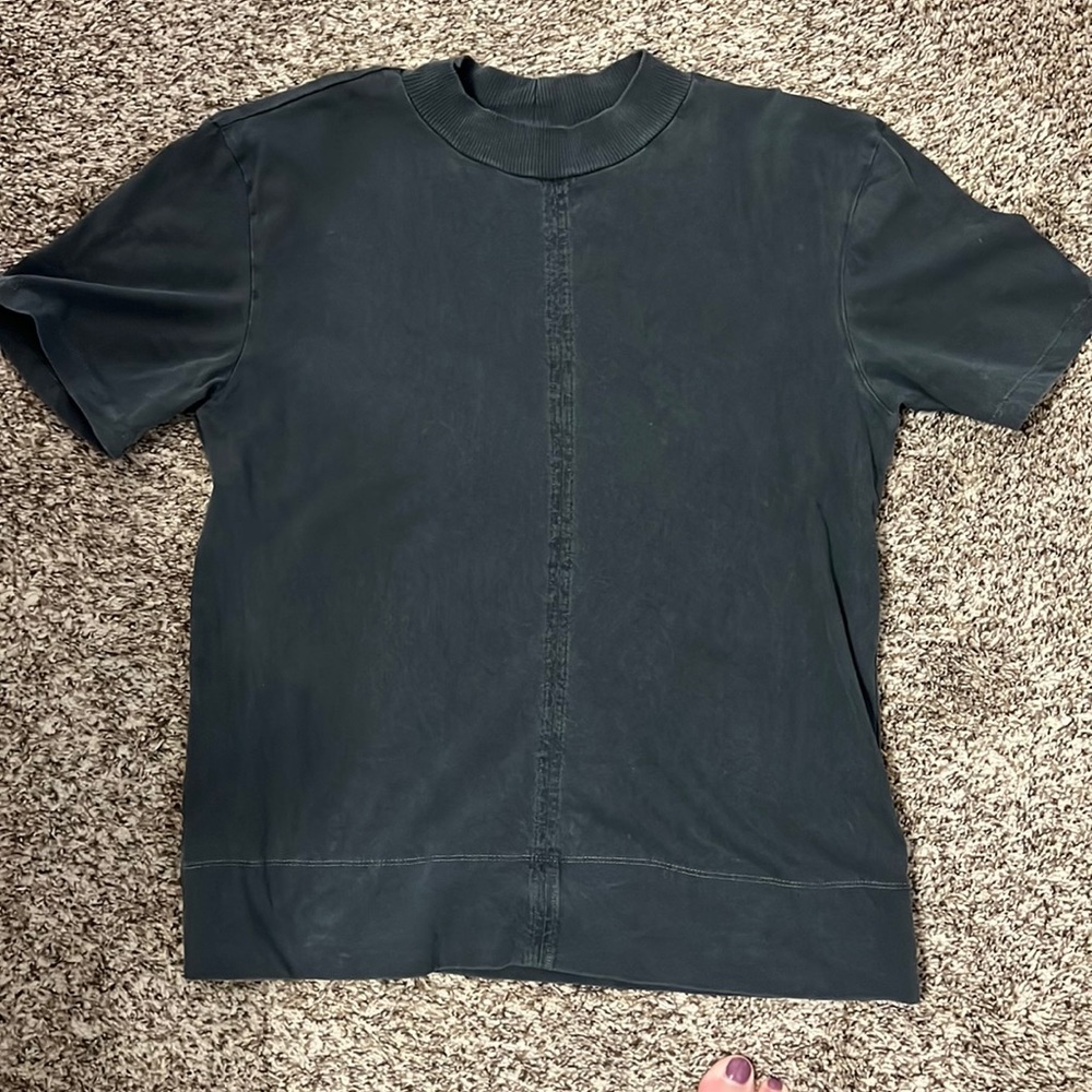 Anthropologie mock neck T-shirt